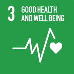 Logo SDG3 Good Health and Well Being
